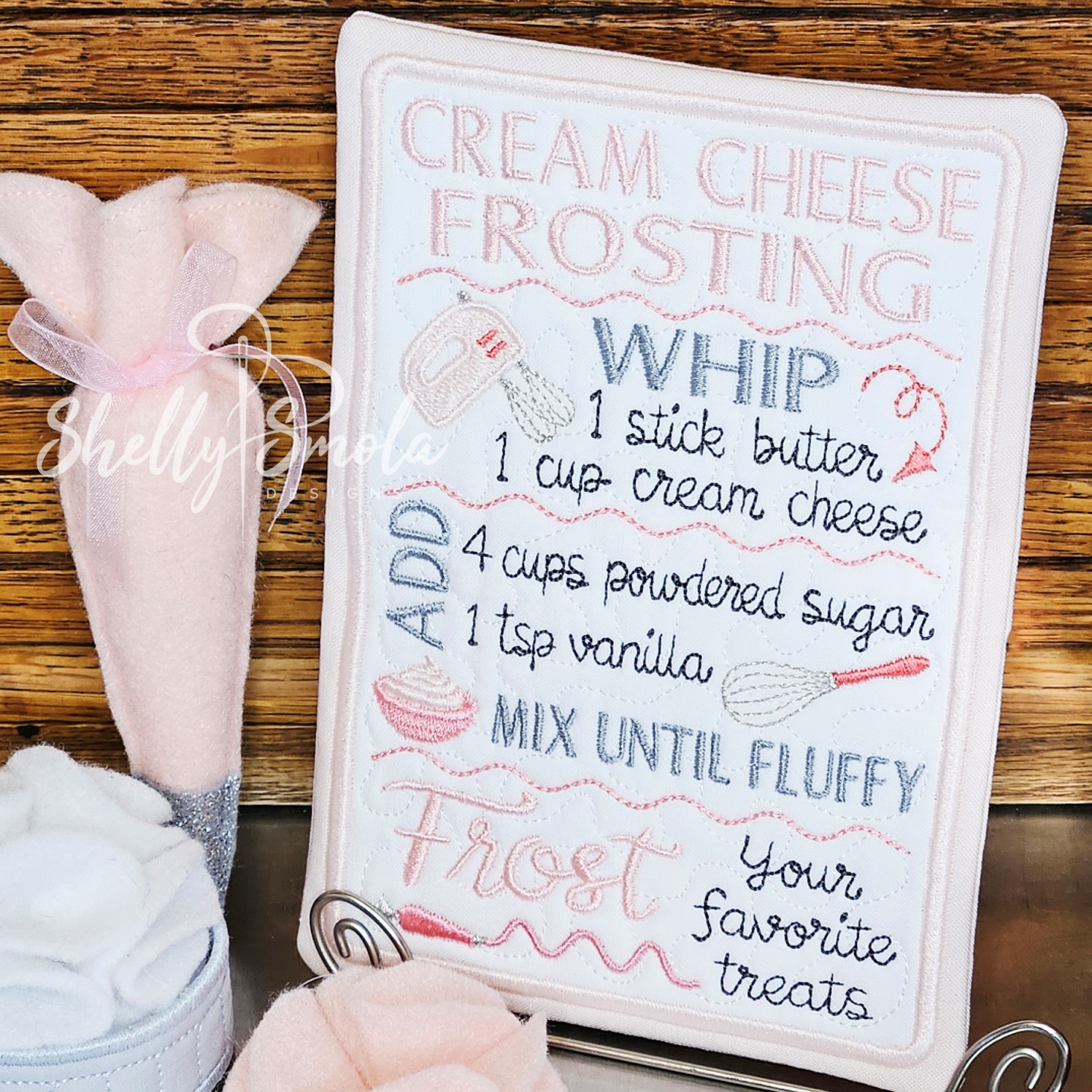 Cream Cheese Frosting Recipe Card